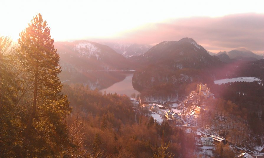 баварский замок Hoeschwangau - Илья Филипский