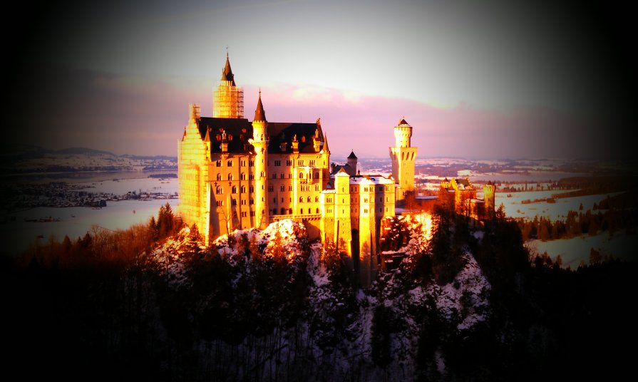 Знаменитый замок Neuschwanstein - Илья Филипский