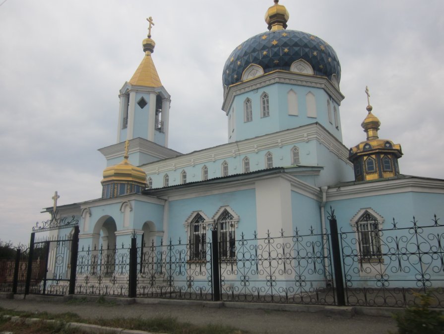 Церковь в городе Магнитогорск - Дарья Букаева