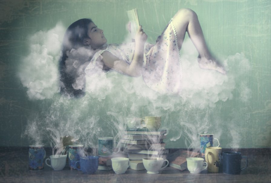 tea and book - Karina Kurs (RinaKa)