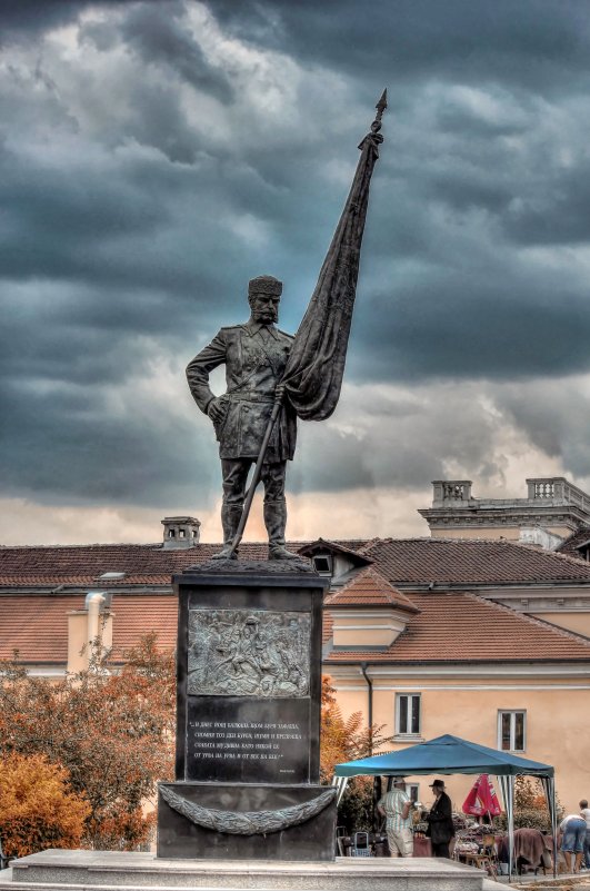 Памятник борца за свободу Болгарии - Владимир Андреев
