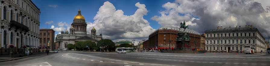 панорама Исаакиевской площади - Владимир Колесников