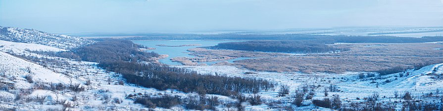 Заповедник Клепан Бык зимой - Александр Голуб