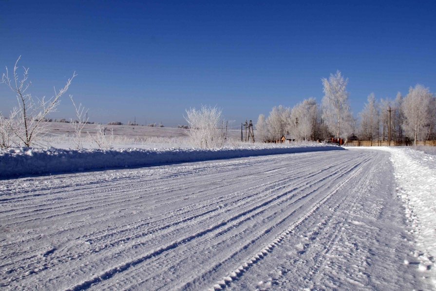 Зимняя дорога - Ekaterina Shchurina