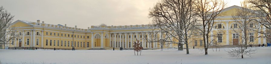 Панорама Алкусандровского дворца в Царском Селе - Олег Попков