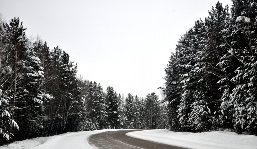 зимний пейзаж - Ангелина Карасева