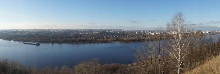 Панорама левобережной стороны .гН.Новгорода - Александр Табаков