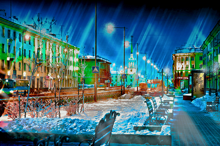 Ангарск - зима 2013. - Валерий Максуль