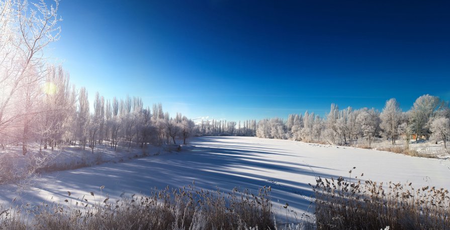 Зимний пейзаж - Сергей Перов