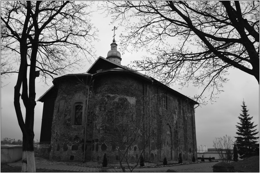 Гродно, Борисоглебская церковь 12 века - Сергей Людкевич