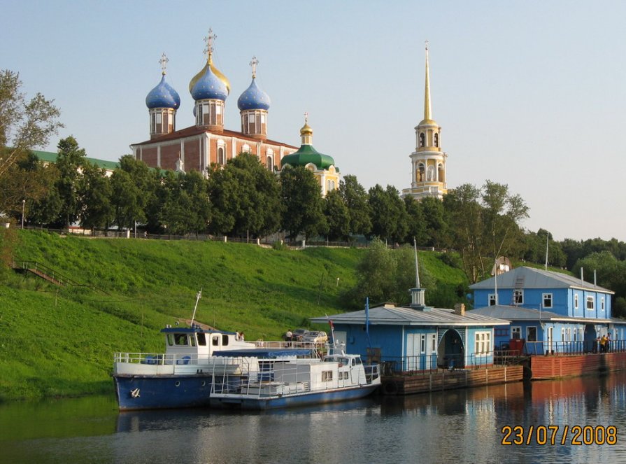 Рязанский кремль с реки Трубеж - Владимир Андреев