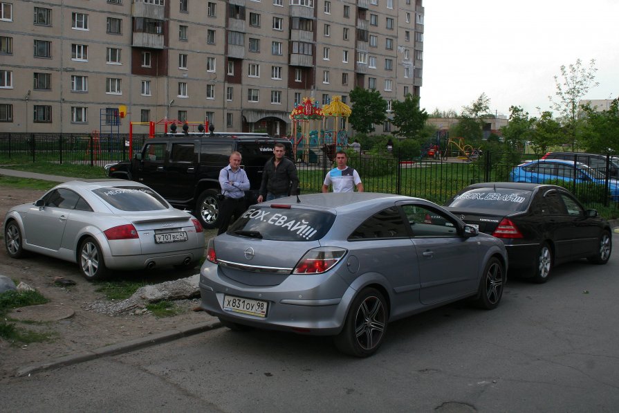 креативные наклейки на заднем... - Сергей Румянцев