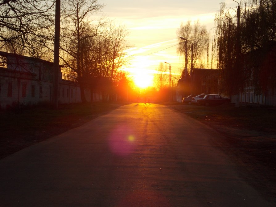 вечер в городке... - Alla Kachuro