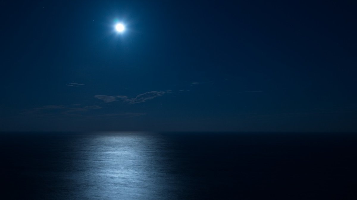 Лунная ночь. Подражание Куинджи - Наталия Киреева 