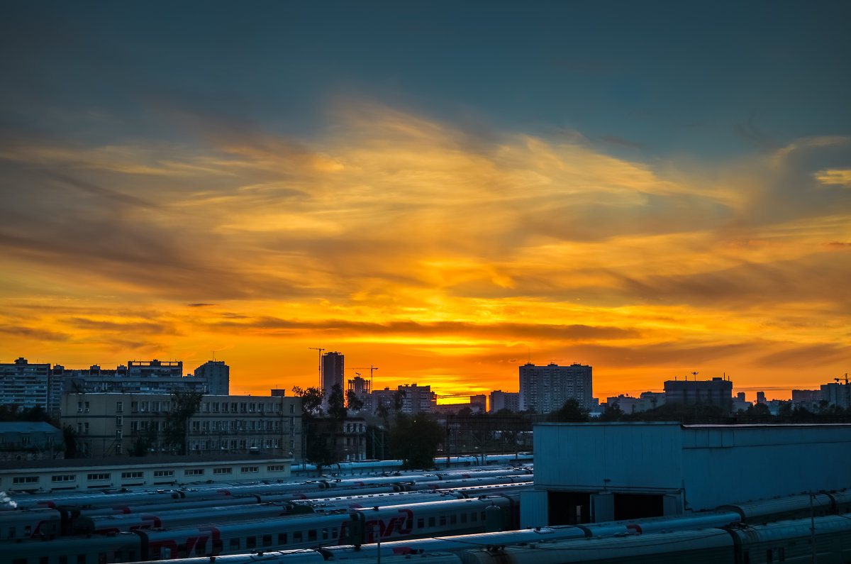 городской закат - Олеся Семенова