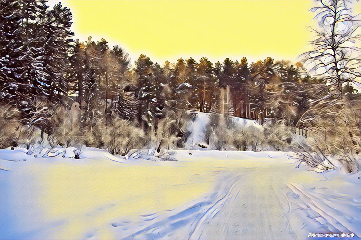 На речке Кантат. - Вадим Басов