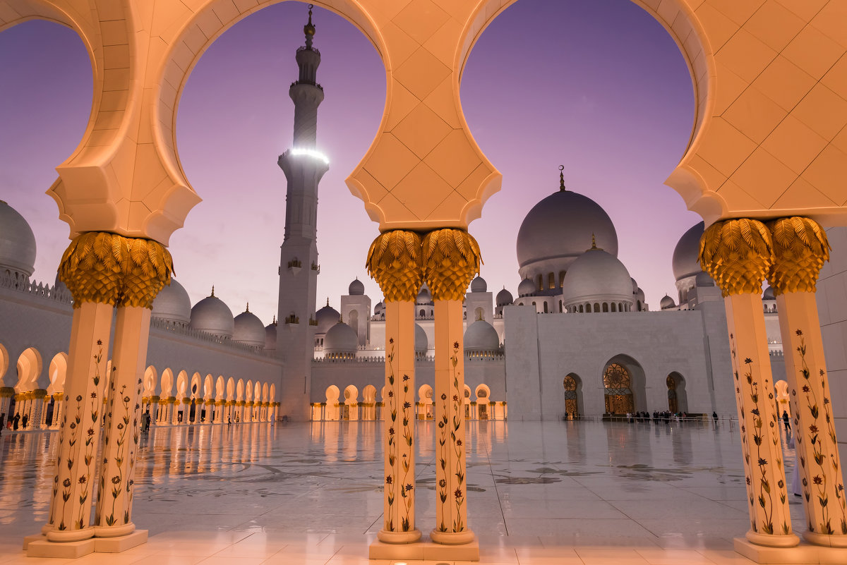 Мечеть шейха Заеда в Абу-Даби - Николай Сигаев