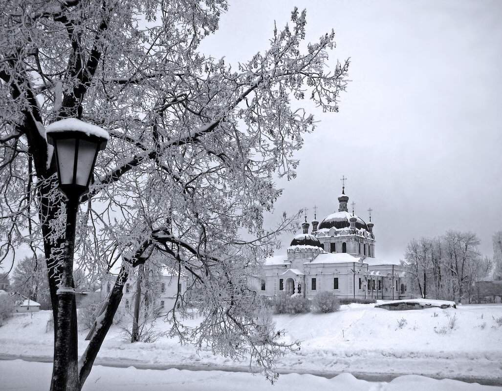 Гагарин Смоленская область собор зимой