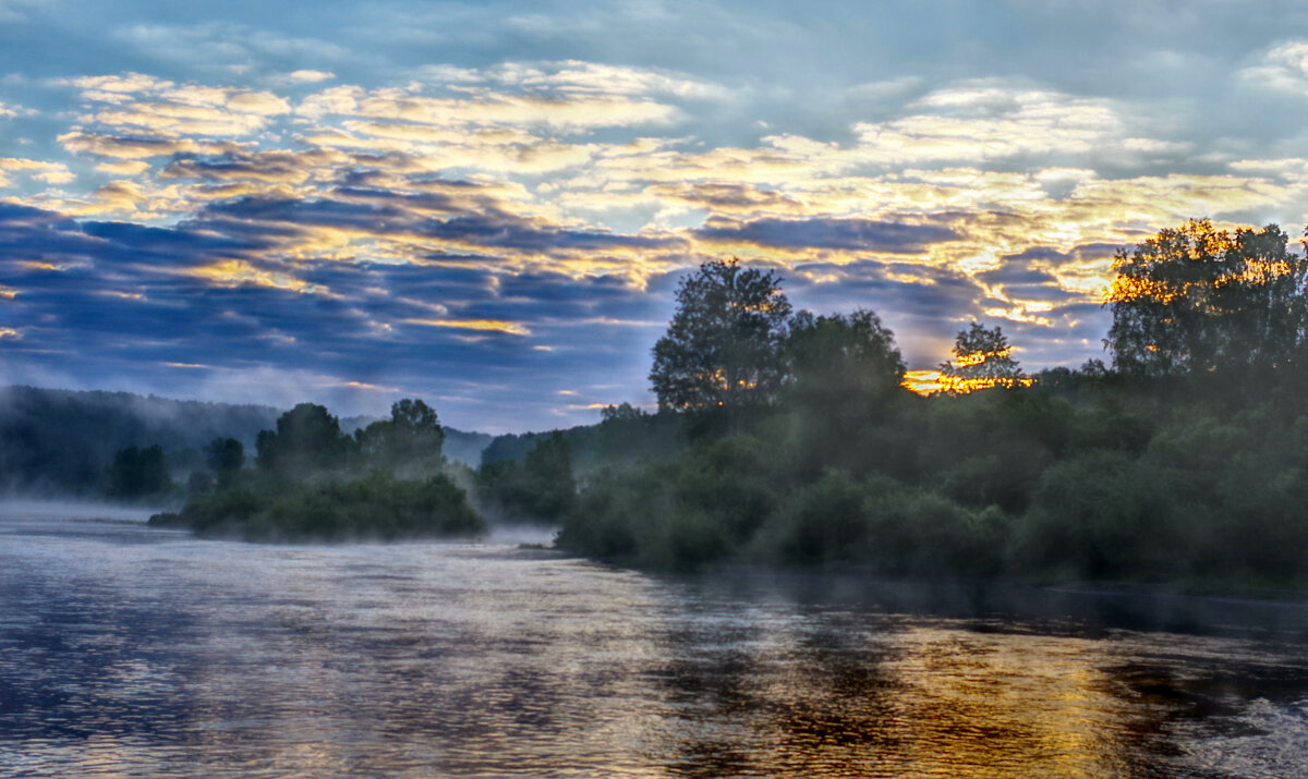 Утренний восход на реке - Павел Айдаров