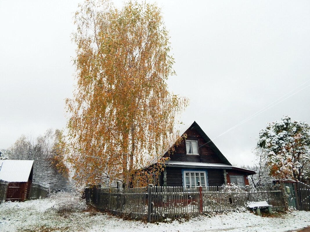 Золотая осень в деревне - Юрий Пучков