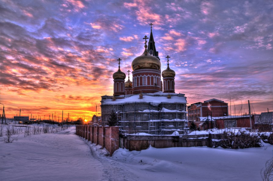 Знаменский монастырь Барнаул