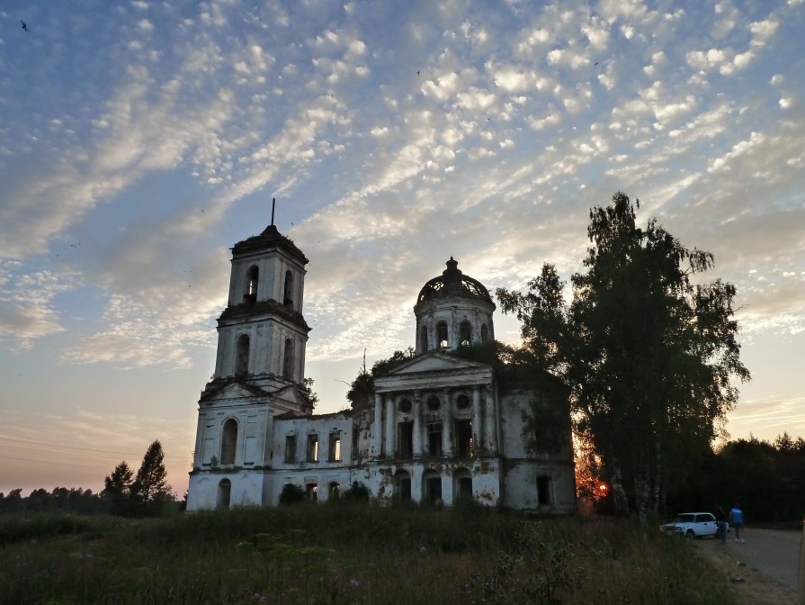 закат в Тверской области - Надя Попова