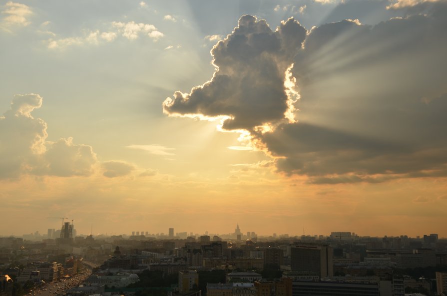 Закат в Москве - Евгения Богданова