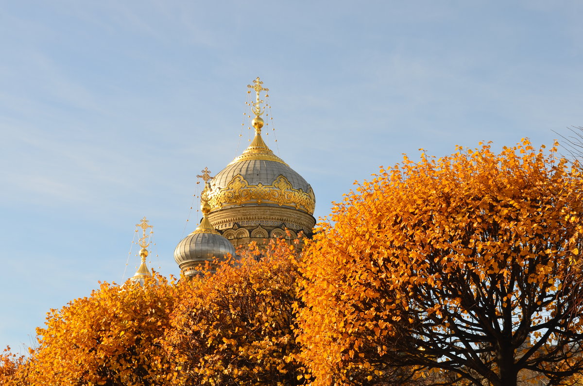 "Купола в России кроют чистым золотом, чтобы чаще Господь замечал..." - Владимир Павлов