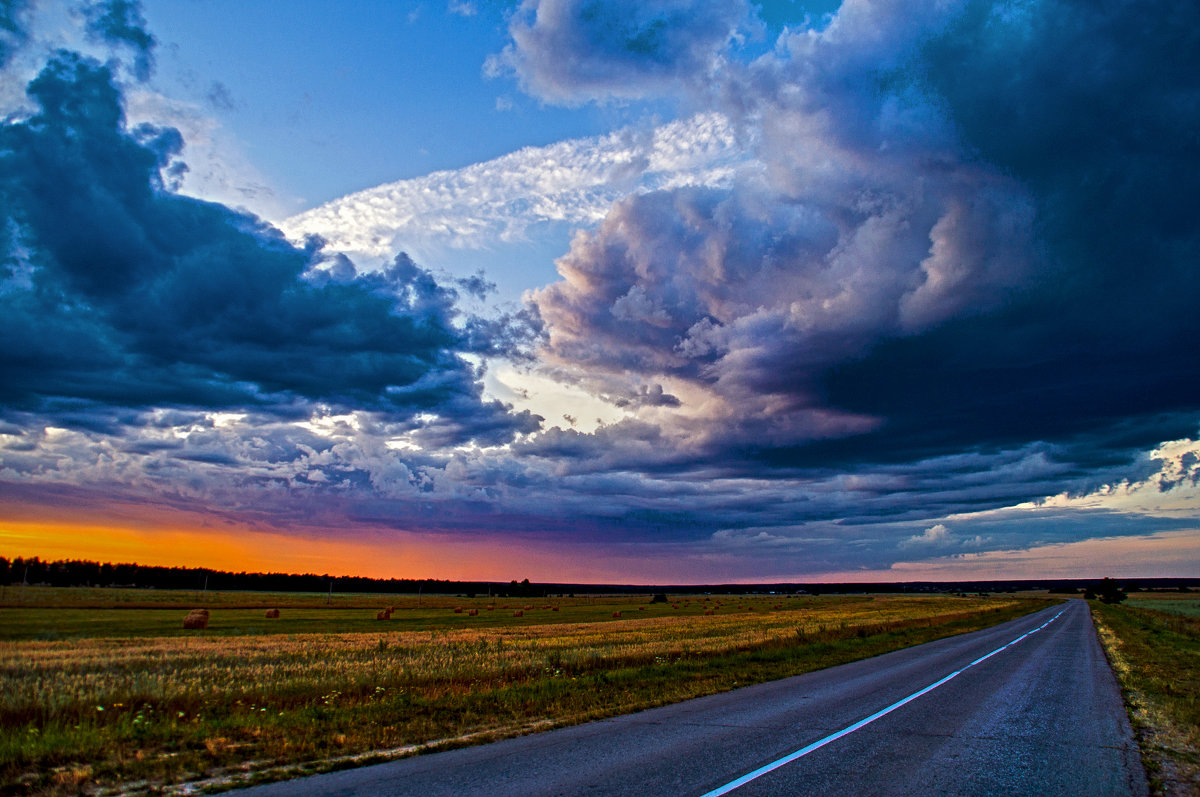 On the road with the clouds - Валерия Азамат