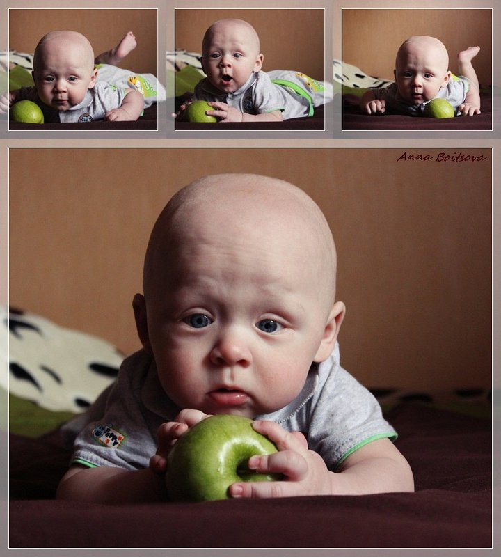 Яблочный малыш - Анна Бойцова