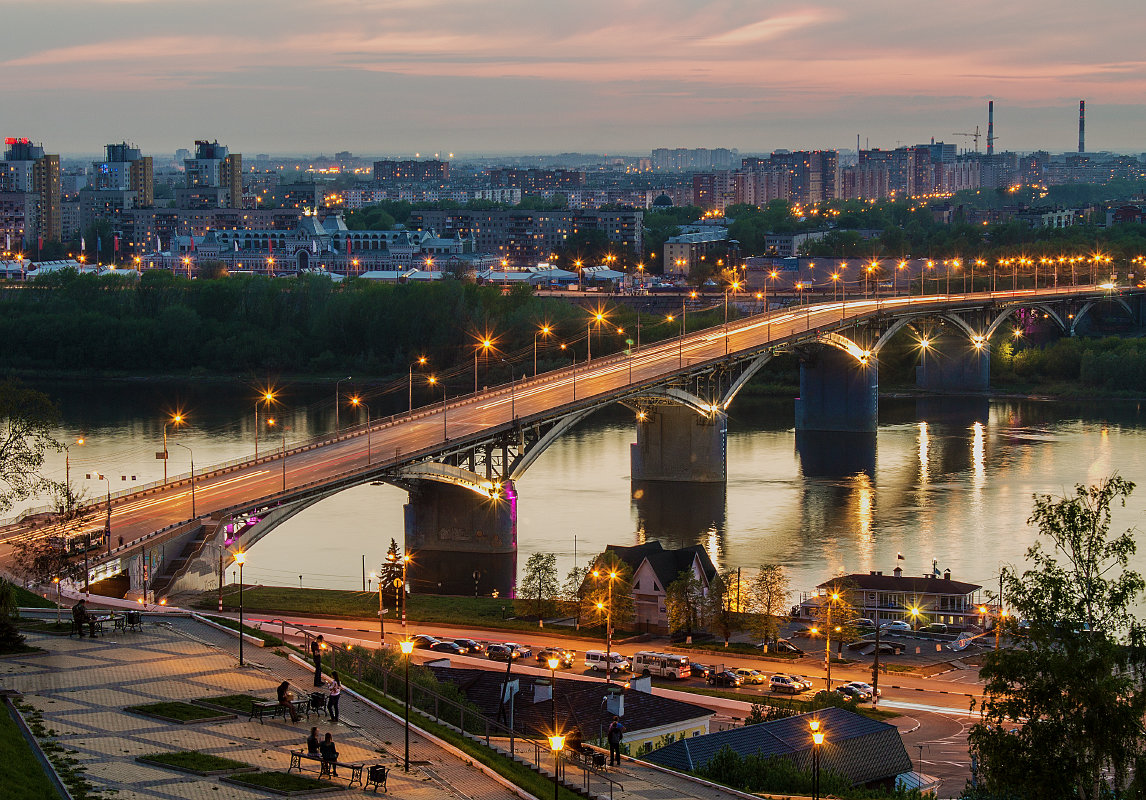 Канавинский мост в Нижнем Новгороде - Георгий Пичугин