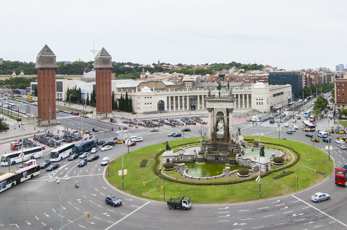 Placa España, Barcelona - AleksandraN Naumova