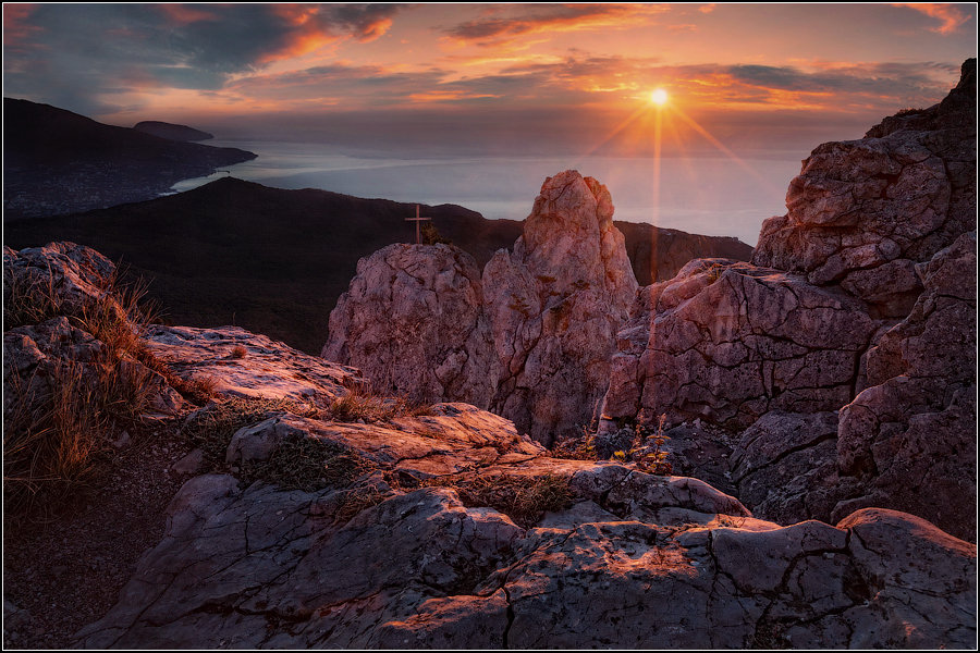 Закат на ай Петри