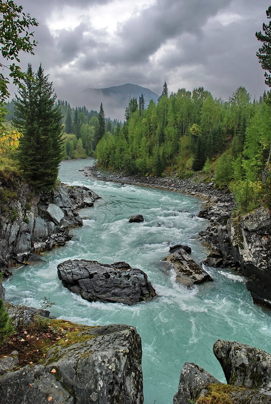 Река Катунь, порог "Третьи щеки" - Валерий Толмачев