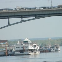 Мост через реку Обь :: Маргарита Брижан