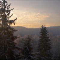 Зимнее утро на Кавказе :: Яков Реймер