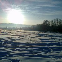 Замерзшая речка) :: Юлия Норбоева