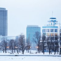 Стекло. Снег. :: Арина Шибаева