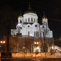 Огни ночной Москвы :: Дина Иванова