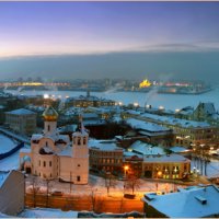 Вид на Нижний Новгород со стороны кремля :: Вадим Шиманов