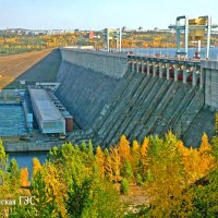 Усть-Илимская ГЭС :: Наталья Иванишина