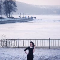 Зимнее озеро :: Диана Боднаренко