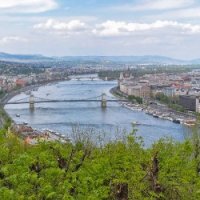 Панорама Будапешта с горы Гелерт :: Елена Артюшина