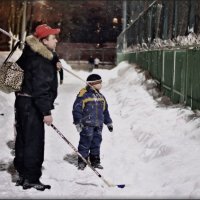 Хоккеисты :: Ольга Сергеева