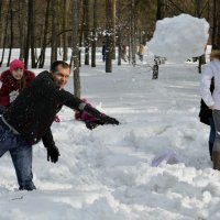 Игра в снежки! :: Олег Якуба