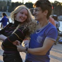 Танцы на набережной Москвы-реки :: Анна Секрет