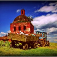 Филимоново. Церковь Димитрия Солунского :: Евгений Жиляев