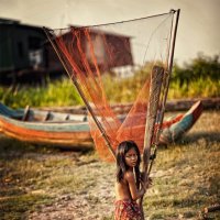 тяжкий труд камбоджийской девочки :: liza skachko