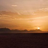 Закат в пустыне :: Дмитрий Сивак
