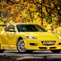 Mazda RX-8 желтое на желтом :: Алексей Суворов